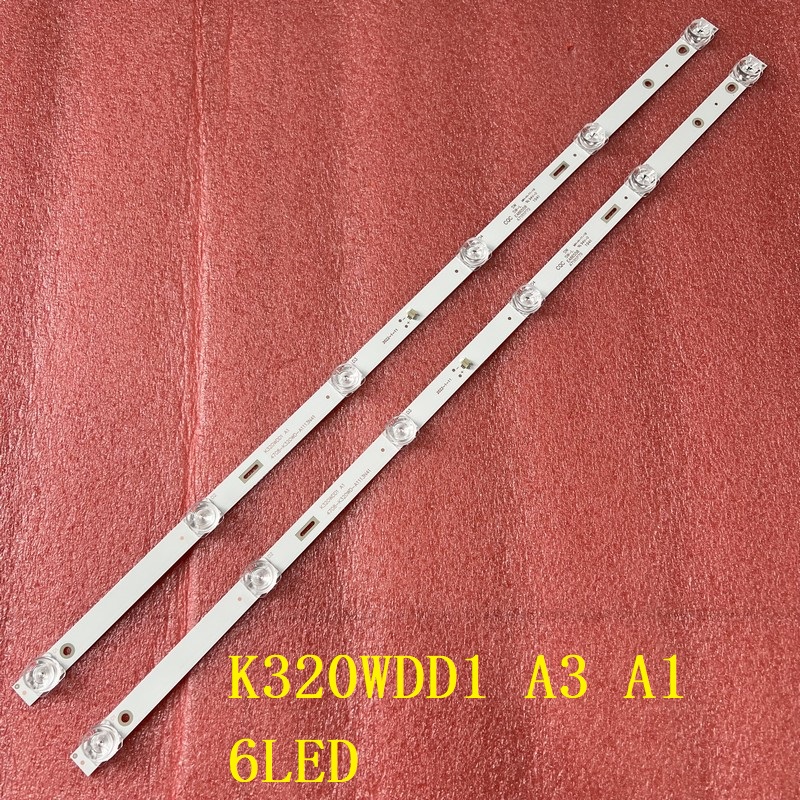 4708-K320WD-A3113N11 A3113N41 A1113N41 K320WDD1 A3 2PCS 6led 3v 570mm