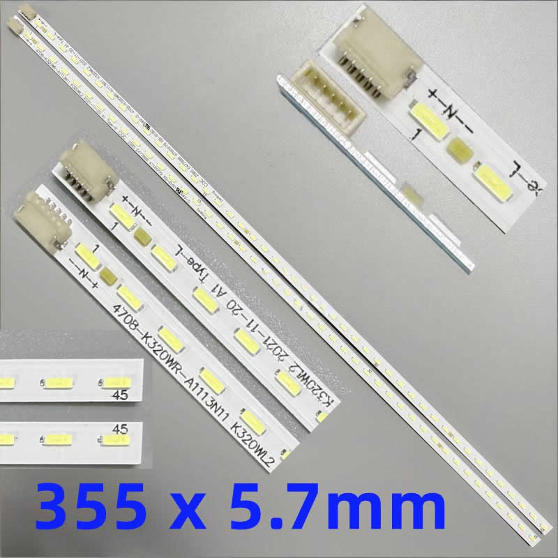 dostyle DM320QD K320WL3 4708-K320WR-A1113N21  4708-K320WL-A1113N21 2pcs led strip