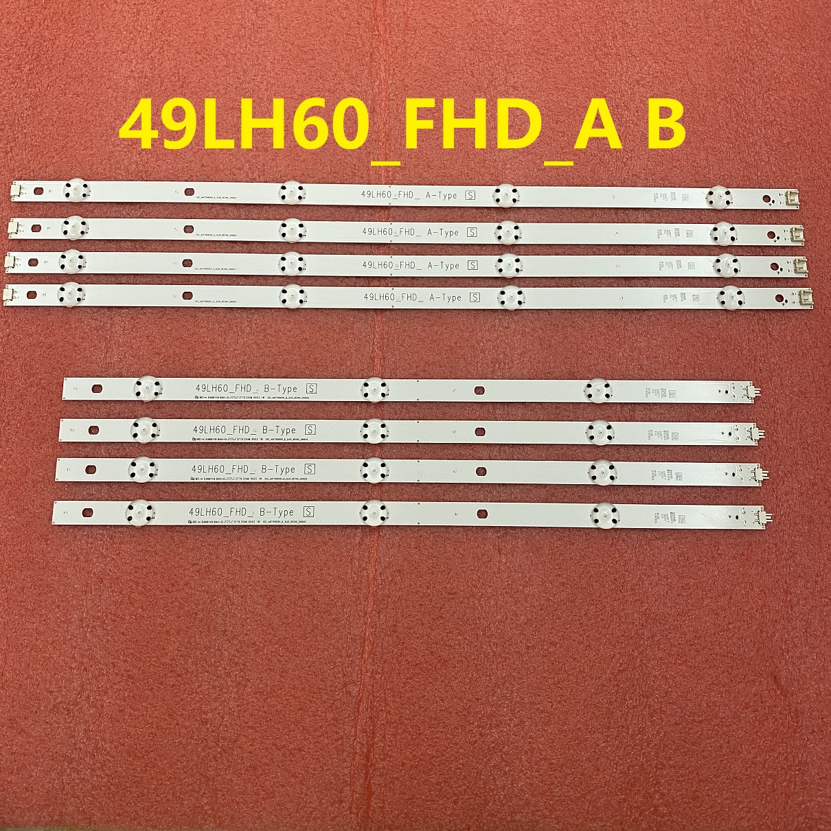 49LH604V  49LH60_FHD_A 49LH60_FHD_B TYPE 8pcs/set