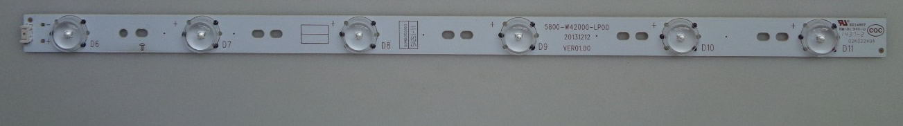 5800-W4200-LP00 LED STRIP BACKLIGHT 1PCS USED AND TESTED