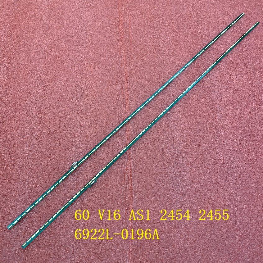 60UH8500 6916L2454A 6916L2455A 60"V16 AS1 2455 6922L-0196A 78led 6v 657mm 2pcs/set