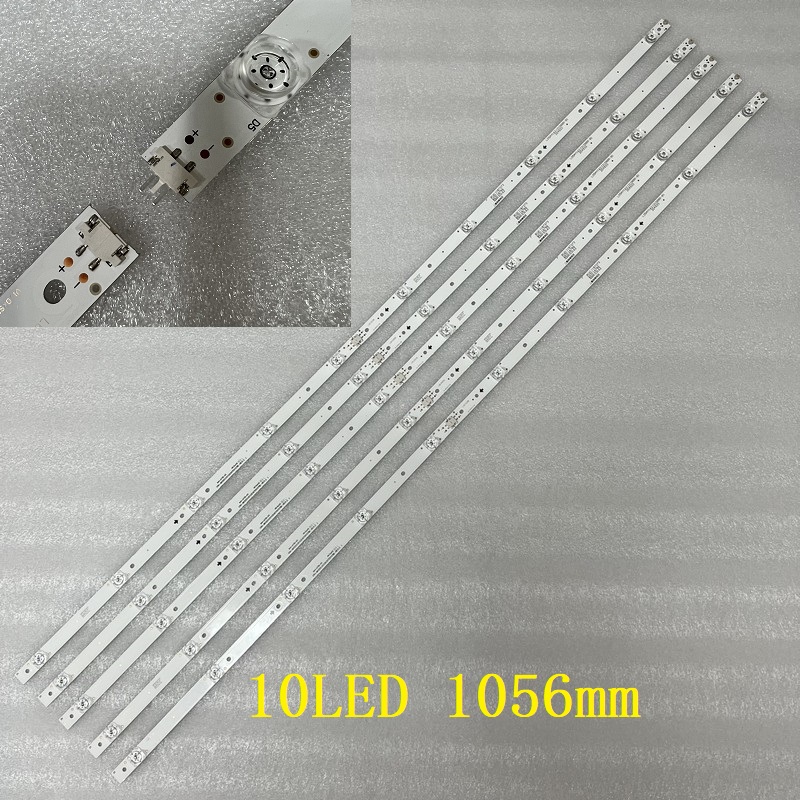 CRH-BK55S1U51S3030T05107BE H55A6100 H55A6200 10leds 3v 1056mm 5pcs/set