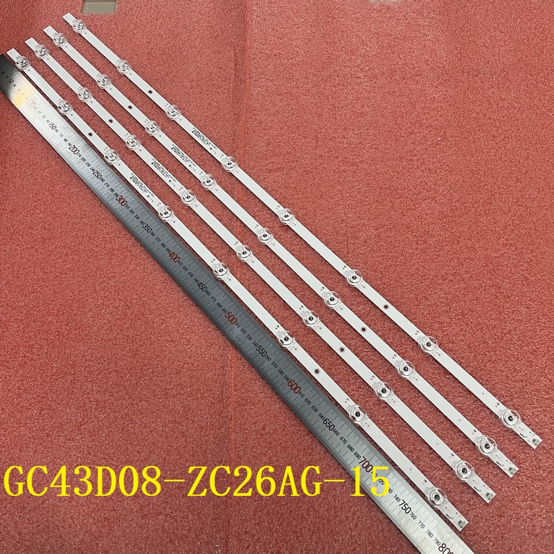 GC43D08-ZC26AG-15 303GC430062 8leds 3V 795mm 4pcs/set
