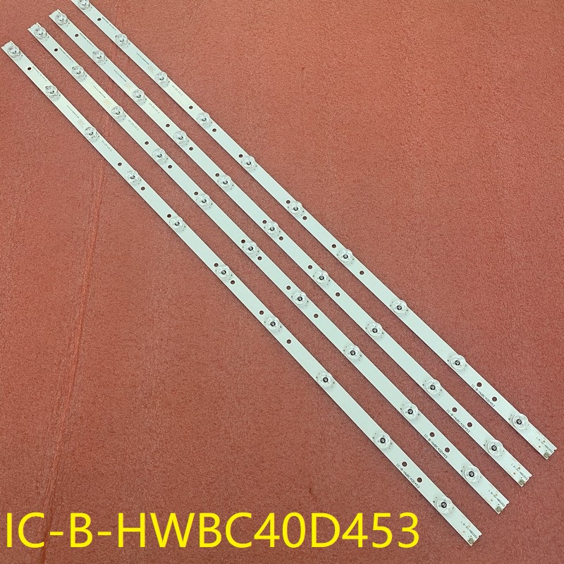BUSH 40/233F IC-B-HWBC40D453 V400HJ6-PE1 4pcs/set 10LED(3V) 783mm