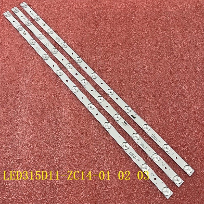 LE32C800C LED315D11-ZC14-01(D) 02(D) 03(D) 3V 625mm 3PCS/set 11LED<br> LE32C800C LED315D11-ZC14-01(D) 02(D) 03(D) 3V 625mm 3PCS/set 11LED<br>
