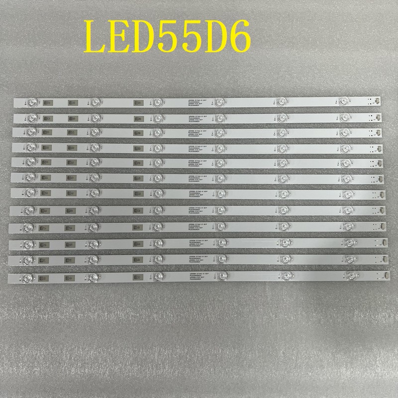 LED55D6-01(A) 30355006201 LE55Q6500U  6led 3v 590mm  12pcs/set TV LED backlight bar