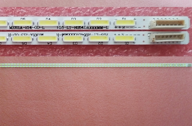 L49M2-AA  MI001A-214-0D MI49TV(M15) 64leds 539MM led strip new 2pcs