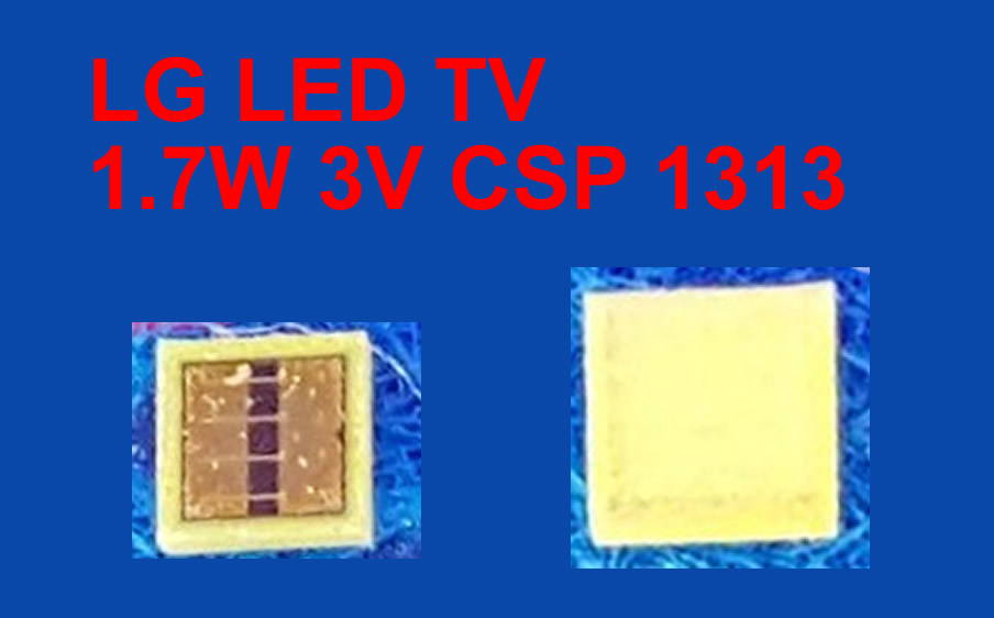 LG LED back light unit 1.7W 3V CSP 1313 10pcs/lot