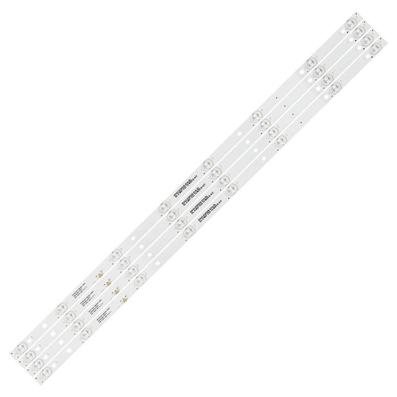 753mm 8leds 3V universal tv led backlight bar 4pcs/set