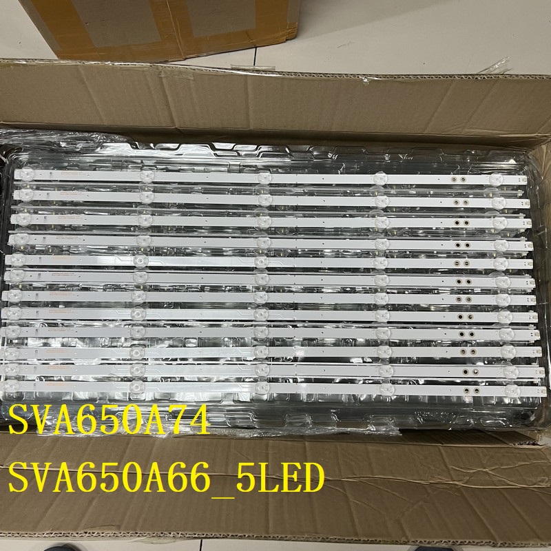 SVA650A66_5LED SVA650A74 12pcs 5LED(3V) 655mm