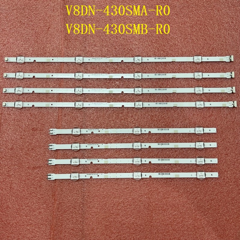 BN96-46570A 46571A V8DN-430SMB-R0 430SMA-R0 TV LED backlight bar 8pcs/set