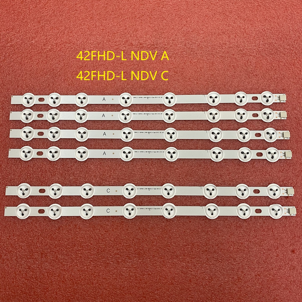 42FHD-L NDV REV0.2 A VES420UNDL-N01   6PCS/set
