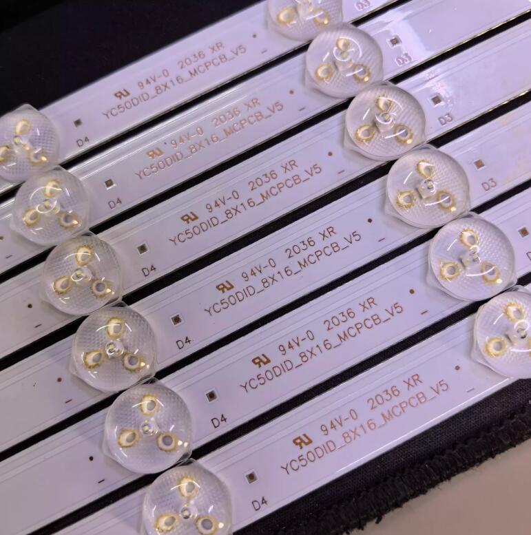 YC50DID_8X16_MCPCB_V5 8LEDS 16 strips set new oem led backlight bar