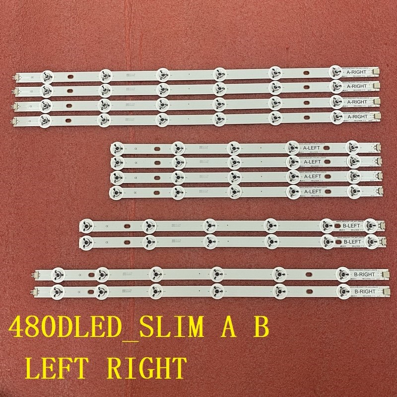 TX-48U7653 4800LED 480DLED-SLIM-A B-RIGHT-LEFT 12pcs New